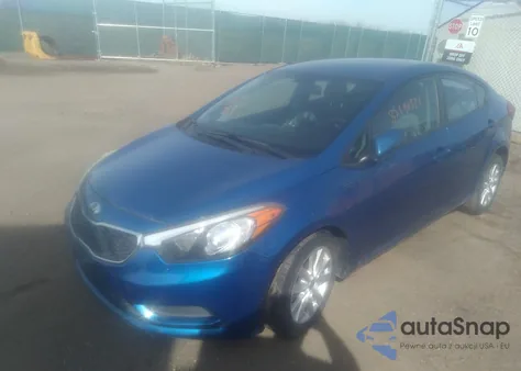 2014 Kia Forte Lx z USA, uszkodzony, nr VIN KNAFX4A69E5126624